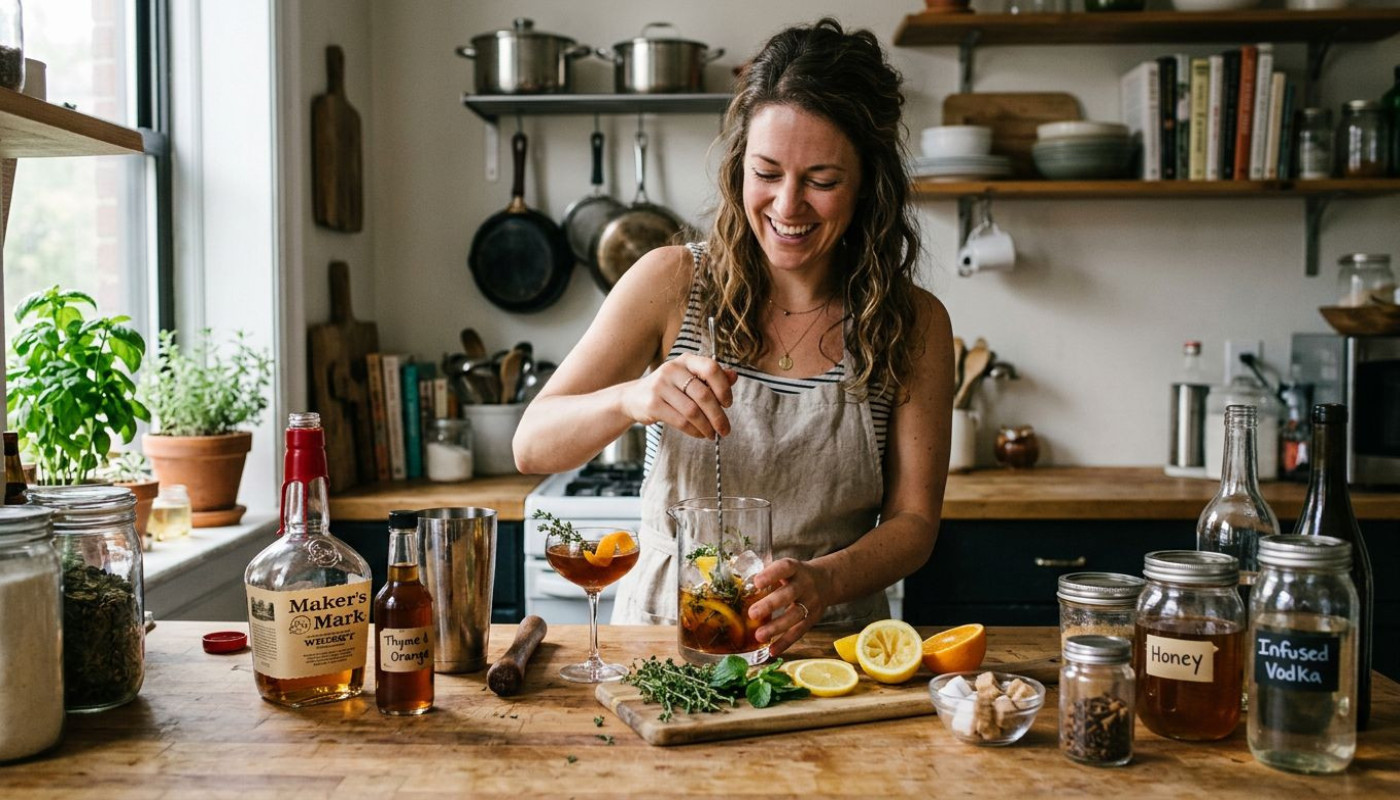 L’art d’improviser un cocktail maison avec les restes du placard